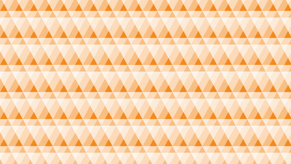Orange striped background with triangles