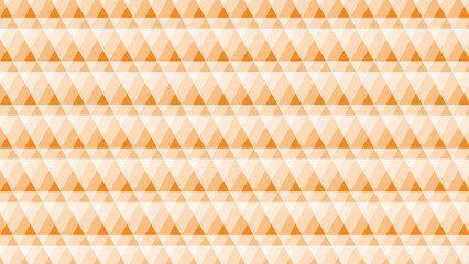 Orange striped background with triangles