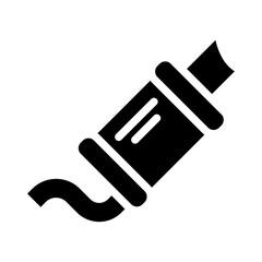 sprocket glyph icon illustration vector graphic. Simple element illustration vector graphic, suitable for app, websites, and presentations isolated on white background