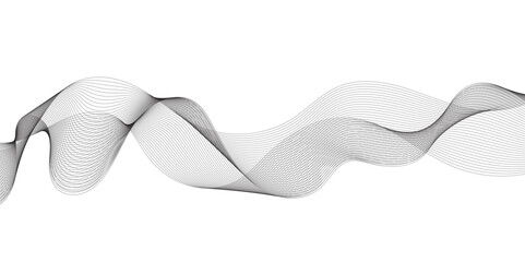 Abstract background with wave and curve line. Curve wave seamless pattern. Vector illustration.