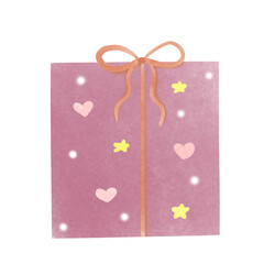 gift box with ribbon