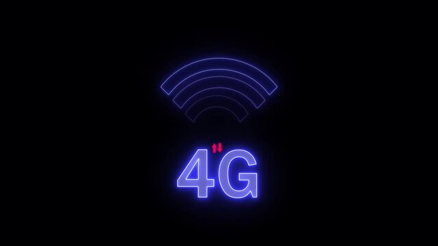 4G network icon, 4g High Speed Internet Connection