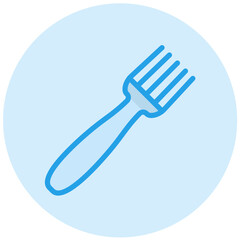 Fork Vector Icon Design Illustration