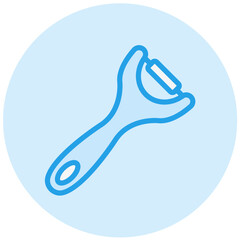 Peeler Vector Icon Design Illustration