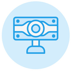 Webcam Vector Icon Design Illustration