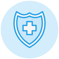 Shield Vector Icon Design Illustration