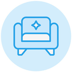 Armchair Vector Icon Design Illustration