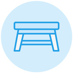 Table Vector Icon Design Illustration