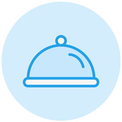 Cloche Vector Icon Design Illustration