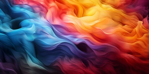 Obraz premium Multicolored Rainbow Background for posters, stories, product advertising, booklets, leaflets