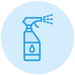 Fototapeta premium Spray Bottle Vector Icon Design Illustration