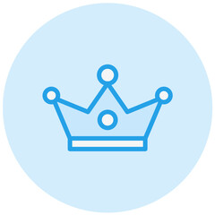 Crown Vector Icon Design Illustration