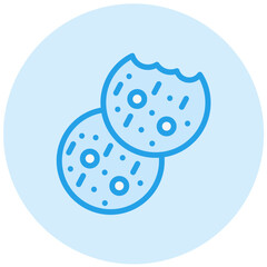Cookies Vector Icon Design Illustration