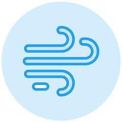 Wind Vector Icon Design Illustration