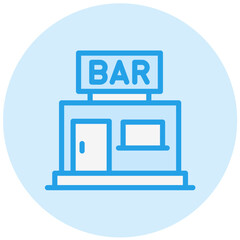 Bar Vector Icon Design Illustration