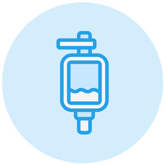 Urinal Vector Icon Design Illustration