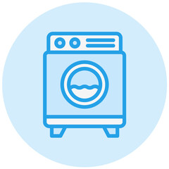 Washing Machine Vector Icon Design Illustration