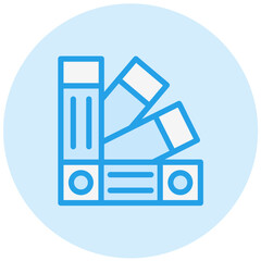 Pantone Vector Icon Design Illustration