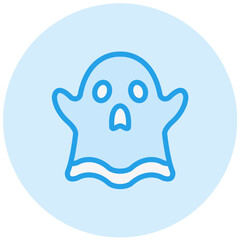 Ghost Vector Icon Design Illustration