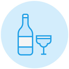 Drinks Vector Icon Design Illustration