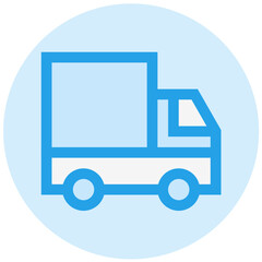 Cargo Delivery Tr Vector Icon Design Illustration