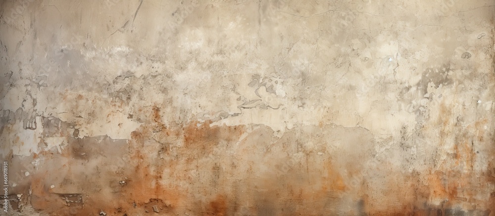 Poster aged weathered wall with cracks spots stains damaged antique backdrop