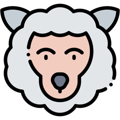Vector Icon Sheep, Mammal, Animal, Wildlife, Animal Kingdom, Zoo
