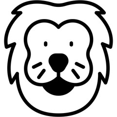 Vector Icon Lion, Mammal, Animal, Wildlife, Animal Kingdom, Zoo