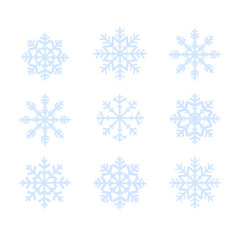 Fototapeta na wymiar snowflakes