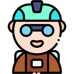 Vector Icon Soldier, Job, Military, Avatar, Man, Professions And Jobs