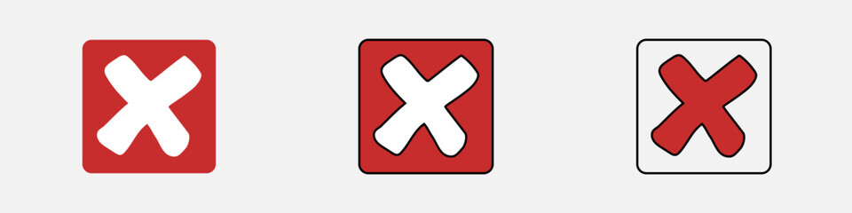 Obraz premium Red cross