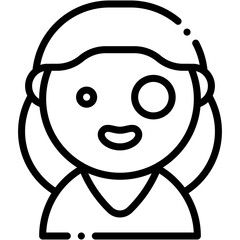 Vector Icon Princess, Dyed Hair, Cultures, Character, Royal, Queen