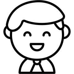 Vector Icon Manager, Avatar, Man, Person, People, Leader