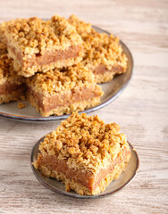 Date and oat bar squares
