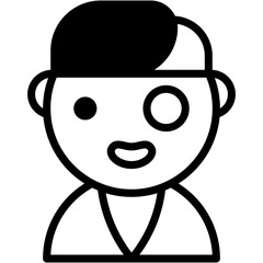 Vector Icon Mutant, Super Power, Cultures, Superhero, User, Avatar