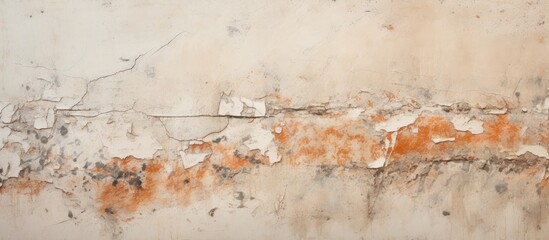 Damaged wall fragment for backdrop purposes