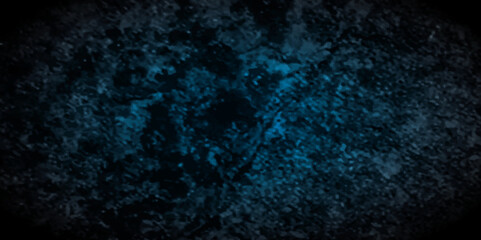 Dark Blue grunge concrete backdrop retro light texture background. Blue background beautiful abstract grunge old wall. Abstract grunge blue vintage paper textures and backgrounds for text or image.	
