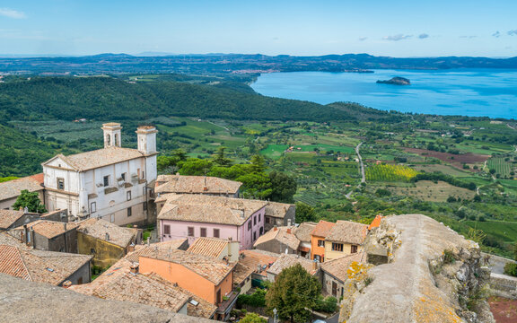 Scenic sight in Montefiascone, province of Viterbo, Lazio, Italy.