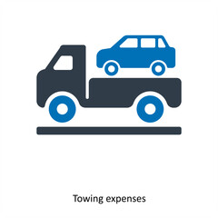Fototapeta premium Towing Expenses