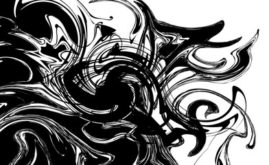 墨　インク　液体　背景　モーション