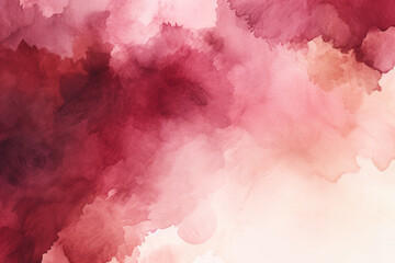 Deep burgundy watercolor canvas, rich background texture