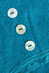 Nacre clothes buttons