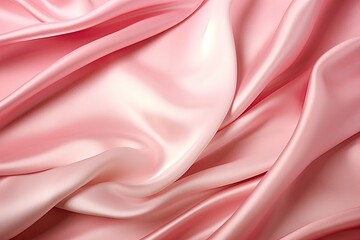 Blushing Satin: Smooth Pink Silk - Luxury Valentine's Day Backdrop for a Romantic Photoshoot