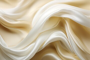 Abstract Liquid Wave of Luxurious Cloth