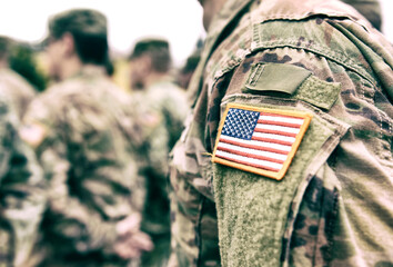 Veterans Day. US soldiers. US army. Military of USA. Memorial day.
