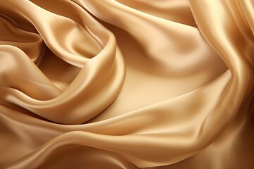 Obraz premium Golden Grains: Sepia Tone Silk Cloth for Luxurious Backgrounds - Stunning Digital Image