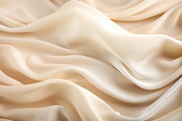 Obraz premium Graceful Curtains: Liquid Waves of Luxurious Cloth as Abstract Background - Stunning Visuals for Serene Ambiance