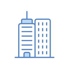 Obraz premium Skyline icon isolate white background vector stock illustration