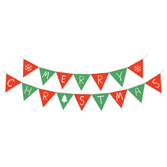 Fototapeta premium Christmas wall decoration, Christmas Wreaths Merry Christmas