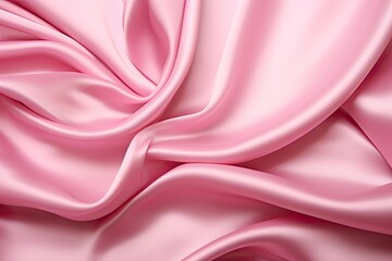 Pink Panache: Valentine's Day Silk or Satin Texture for an Elegant and Romantic Touch